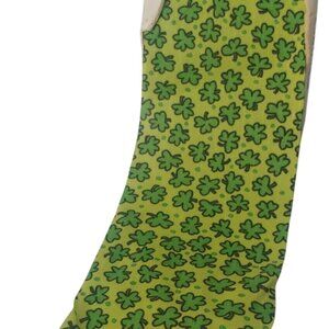 Vintage Ribbon St Patricks Day Shamrock Offray USA Green Clover 13.6 Yds x 2 5/8